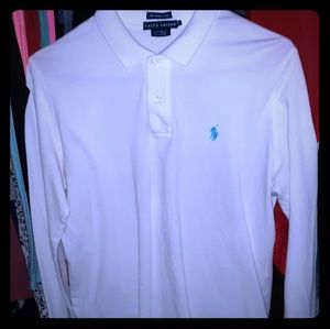 White ralph lauren polo for women